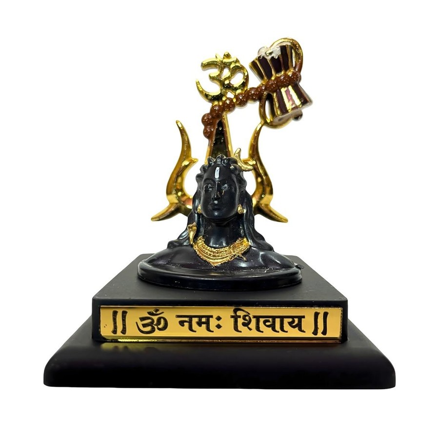 Lord Shiva Idol with Trishul & Damru