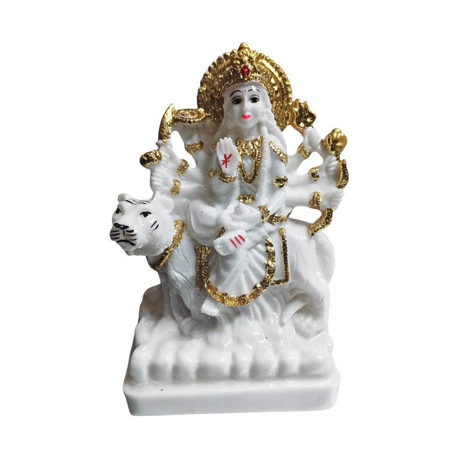 Maa Durga Idol on Tiger