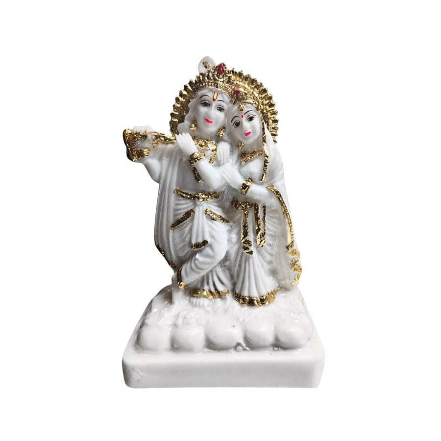 Radha Krishna Idol with Flute